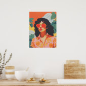 Wanderlust vibes: omarm je stijl poster (Keuken)