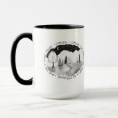 Wanderlust voor Natuur liefhebbers & avonturiers Mok (Links)