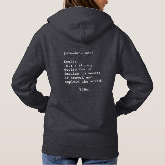Wanderlust Vrouwen Hoodie