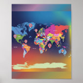 Wanderlust wacht poster (Voorkant)