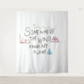 wanderlust wandkleed (Voorkant)