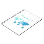 Wanderlust Waterverf notebook Notitieboek (Linkerzijde)