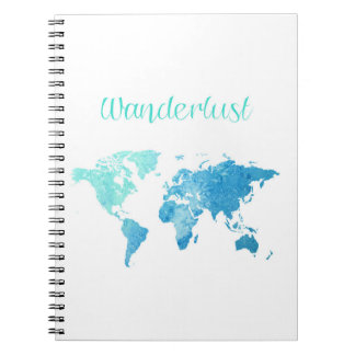 Wanderlust Waterverf notebook Notitieboek