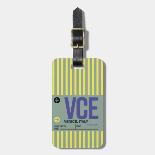 WanderTag - Bagagelabel (Voorkant verticaal)