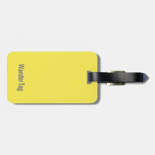 WanderTag - Bagagelabel (Achterkant horizontaal)