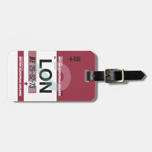 WanderTag - Bagagelabel (Voorkant horizontaal)