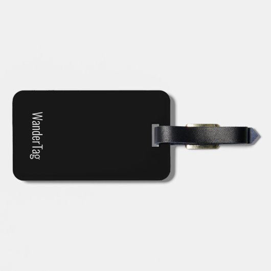 WanderTag - Bagagelabel (Achterkant horizontaal)