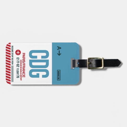 WanderTag - Bagagelabel (Voorkant horizontaal)