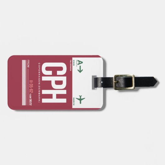 WanderTag - Bagagelabel (Voorkant horizontaal)