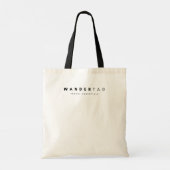 WanderTag - Canvas tas (Achterkant)