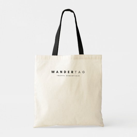 WanderTag - Canvas tas (Achterkant)