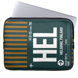 WanderTag - Helsinki Minimalistische laptophoes Laptop Sleeve