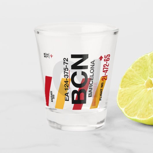 WanderTag Shot Glas (Voorkant)