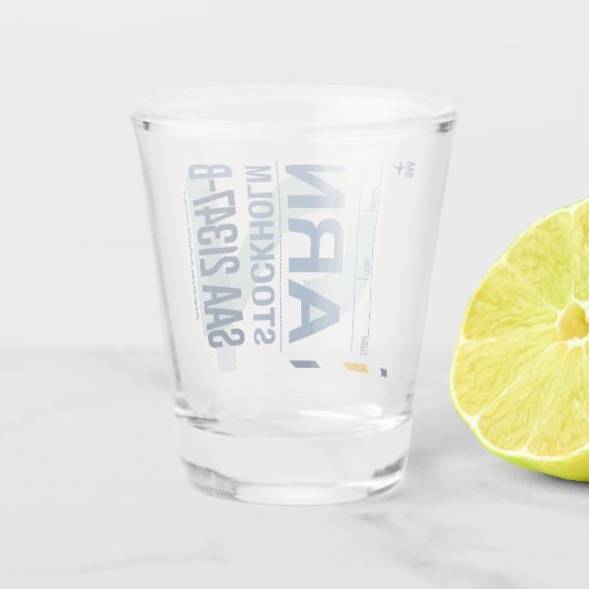 WanderTag Shot Glas (Achterkant)