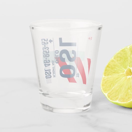 WanderTag Shot Glas (Achterkant)