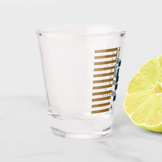 WanderTag Shot Glas (Links)