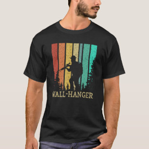 Wandhanger Wandelen Jacht Wandelaar Jager Op zoek T-shirt