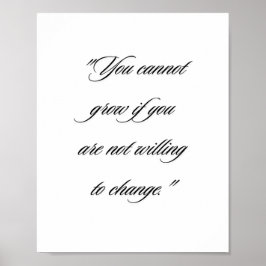 Wandinspiratie, Motivatie citaat, inspiratie Poster