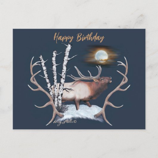 Wandkaart met Stierelk Briefkaart (Voorkant)