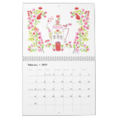 Wandkalender 2025 / Medium 8,5 "h x 11" w Kalender (Feb 2027)