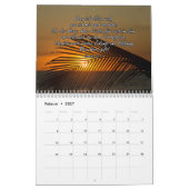 Wandkalender 2025 met Duitse Bijbelverzen Kalender (Feb 2027)