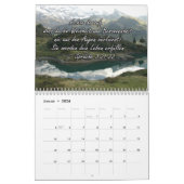 Wandkalender 2025 met Duitse Bijbelverzen Kalender (Jan 2026)