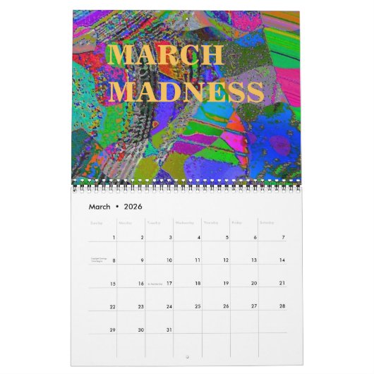 Wandkalender "2026" kalender (Mar 2026)