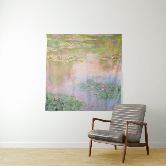 WANDKLEED | Claude Monet (57 x 57 inch) Nymphéas (In situ)