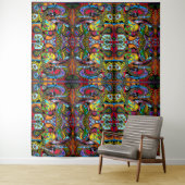 Wandkleed 'Happy-Art' Boudrielly-Art (In situ)