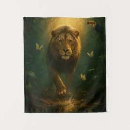 Wandkleed Leeuw – Spirituele Energie en Innerlijke