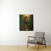 Wandkleed Leeuw – Spirituele Energie en Innerlijke (In situ)