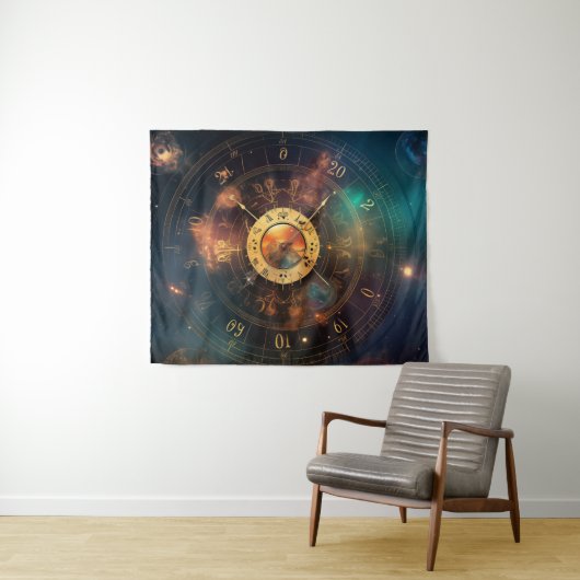 Wandkleed met Zodiact Symbool   (In Situ (horizontaal))