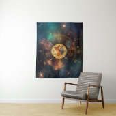 Wandkleed met Zodiact Symbool   (In situ)