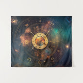 Wandkleed met Zodiact Symbool   (Voorkant (horizontaal))