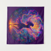 Wandkleed Spiritueel – Dans van Energie en Licht (Voorkant (horizontaal))