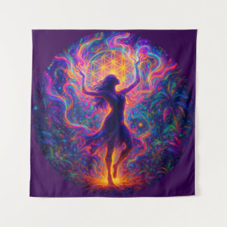 Wandkleed Spiritueel – Dans van Energie en Licht