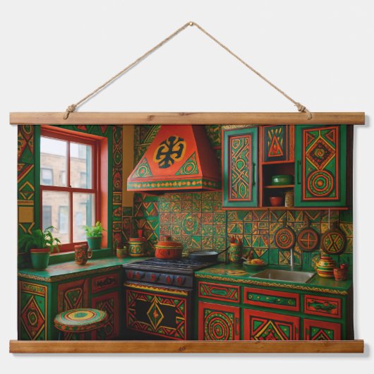 WANDKLEED VOOR DE KEUKEN (Voorkant)