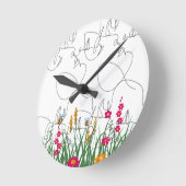 wandklok (Hoek)