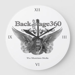 Wandklok - 10,75-inch ronde acrylplaat