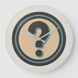 Wandklok, 10,75" Rond Acryl Grote Klok
