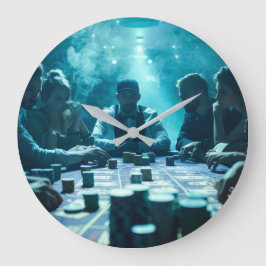 Wandklok, 10,75" ronde acryl grote klok