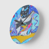 Wandklok 10" rond (Hoek)