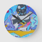 Wandklok 10" rond (Voorkant)