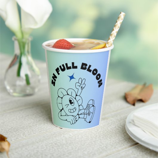 wandklok 2025 papieren bekers (Insitu)