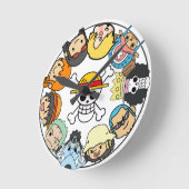 Wandklok- Anime thema Ronde Klok (Hoek)