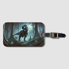 Wandklok Bagagelabel