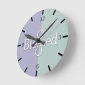 Wandklok – Christelijk Home Decor ai ontwerp (Hoek)