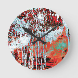 Wandklok – Corrosie Puls