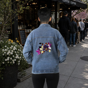 Wandklok Denim Jacket