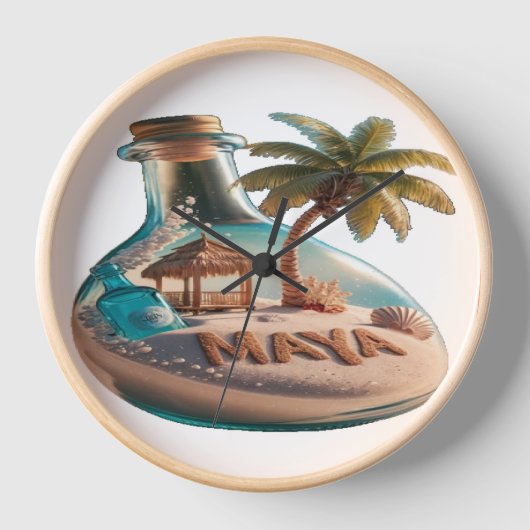 Wandklok droom, klok leven (Voorkant)